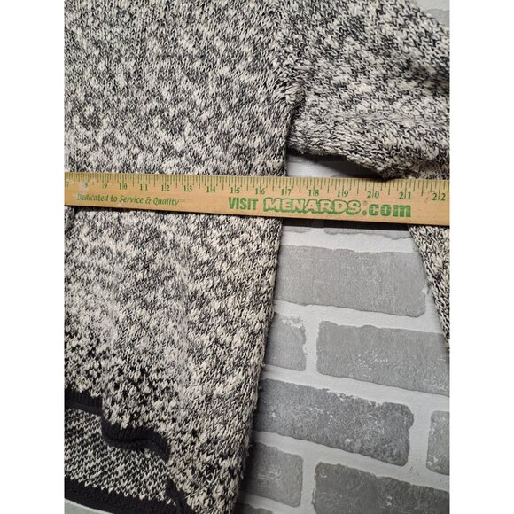 Pendleton Vintage Y2K knit Womens White & Black Crew Neck  Sweater Size Small - Picture 9 of 11